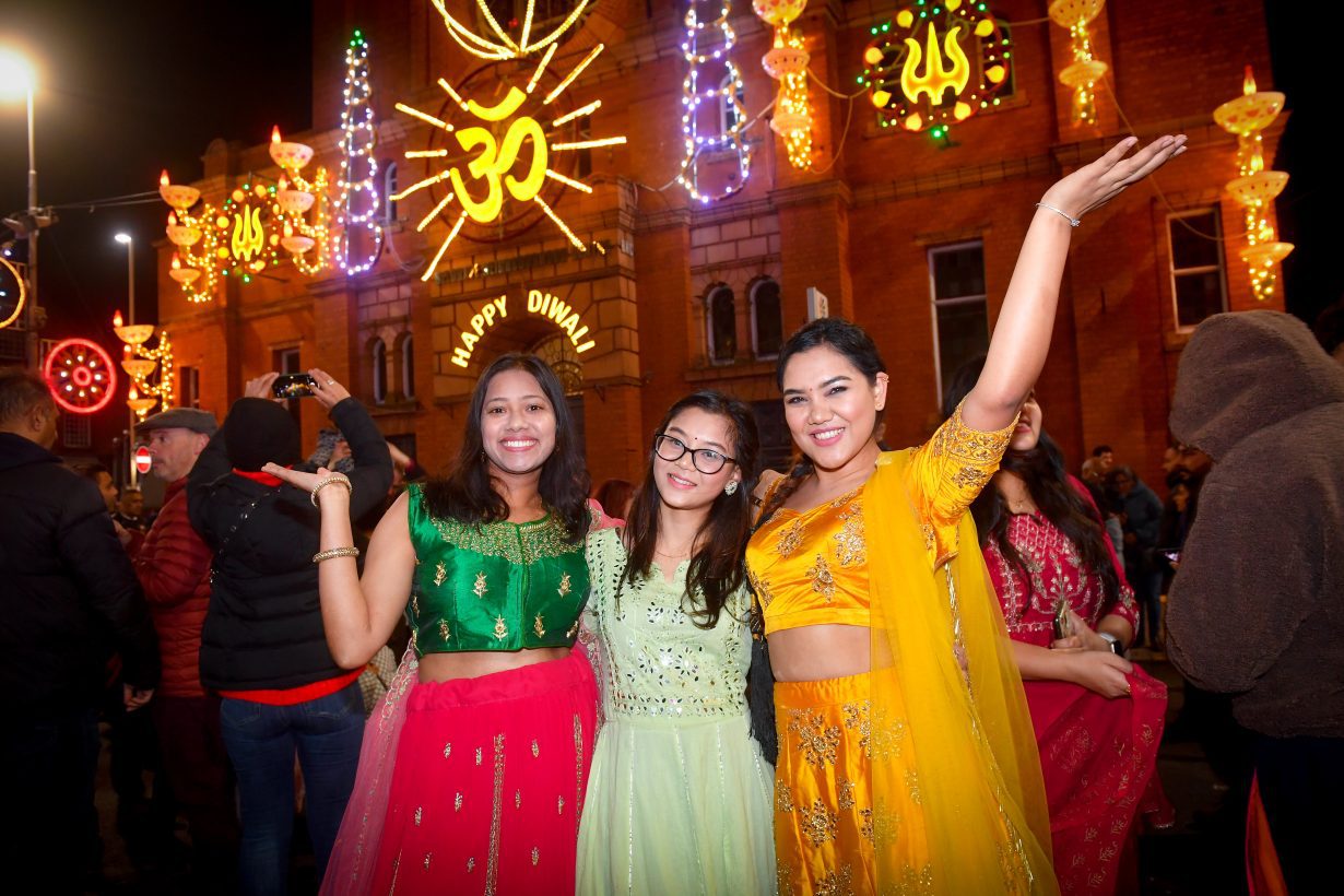 Thousands Flock To Leicester For Vibrant Diwali Day Celebrations