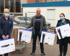 LEICESTER ELECTRICIAN’S GENEROUS HOSPITAL DONATION