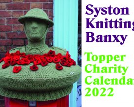 Leicester Time: SHOWSTOPPING ST GEORGE’S DAY KNIT RAISES SMILES IN SYSTON
