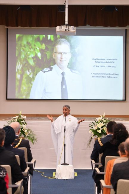 Leicester Time: CHIEF CONSTABLE THANKED BY MEMBERS OF LEICESTER'S MULTI-FAITH COMMUNITY AHEAD OF RETIREMENT
