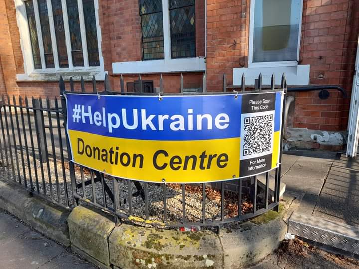 Leicester Time: VITAL SUPPLIES BEING COLLECTED BY LEICESTER'S UKRAINIAN COMMUNITY