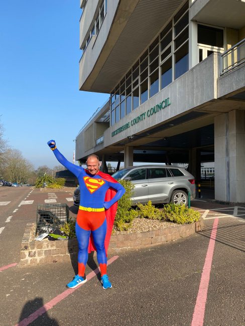 Leicester Time: 21 HALF MARATHONS IN 21 DAYS FOR GROBY 'SUPERHERO'