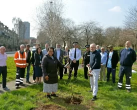 Leicester Time: Hundreds of Trees Planted at Leicester's Knighton Park