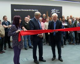 LEICESTER’S SPACE RESEARCH CENTRE OPENED BY LEADING PIONEERS