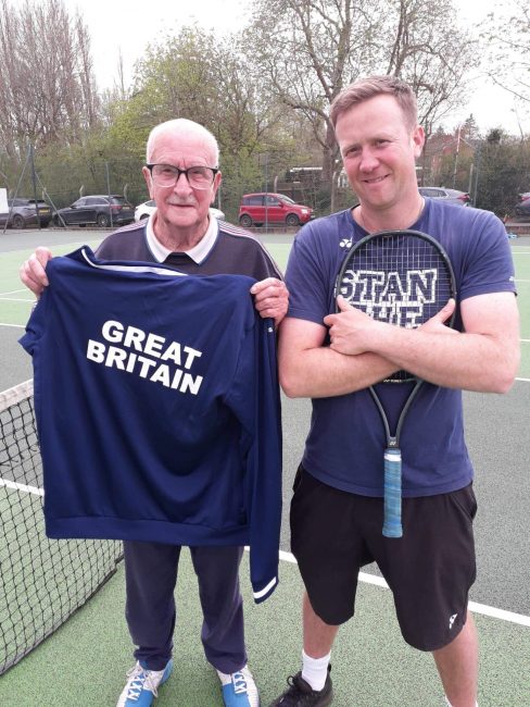 Leicester Time: LEICESTER PENSIONER TO PLAY TENNIS FOR TEAM GB IN AMERICA