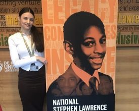 LEICESTER STUDENT DESIGNS NATIONAL POSTER FOR STEPHEN LAWRENCE DAY
