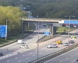 Leicester Time: FATAL COLLISION ON M1 BETWEEN MARKFIELD AND LEICESTER