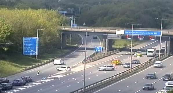 Leicester Time: FATAL COLLISION ON M1 NEAR LEICESTER