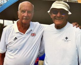LEICESTER PENSIONER EXCELS IN SENIOR WORLD TENNIS CHAMPIONSHIPS