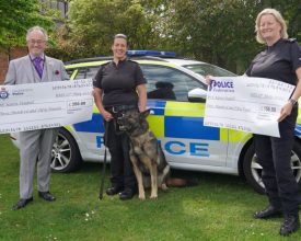 LEICESTERSHIRE POLICE LAUNCH SCHEME TO SUPPORT RETIRED POLICE DOGS