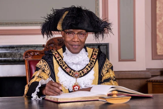 Leicester Time: LEICESTER WELCOMES FIRST AFRICAN CARRIBEAN LORD MAYOR