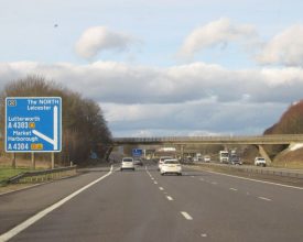 ROAD RESURFACING BRINGS NIGHT CLOSURES FOR JUNCTION 20 OF THE M1