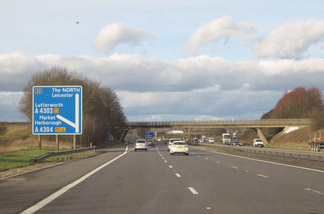 Leicester Time: ROAD RESURFACING BRINGS NIGHT CLOSURES FOR JUNCTION 20 OF THE M1