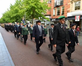 ARMED FORCES DAY PARADE TAKES PLACE IN LEICESTER FOR THE FIRST TIME SINCE 2019