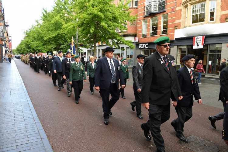 Leicester Time: ARMED FORCES DAY PARADE TAKES PLACE IN LEICESTER FOR THE FIRST TIME SINCE 2019