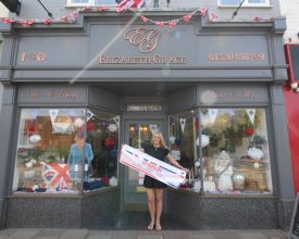 COALVILLE HAIRDRESSER TAKES FIRST PLACE FOR AMAZING JUBILEE DISPLAY