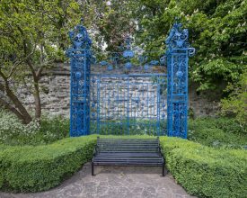 DRAMATIC MAKEOVER OF HISTORIC GATES COMPLETE, THANKS TO GOVERNMENT FUND
