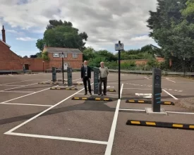 NEW ELECTRIC VEHICLE CHARGING POINTS INSTALLED IN SOUTH WIGSTON