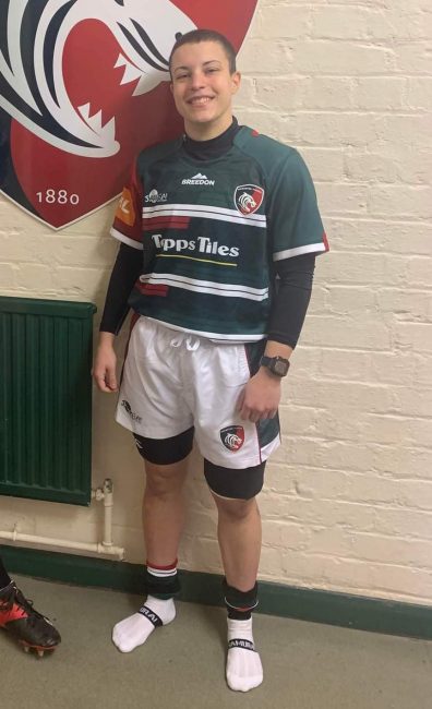 Leicester Time: CRIMINOLOGY STUDENT SELECTED FOR LEICESTER TIGERS SQUAD