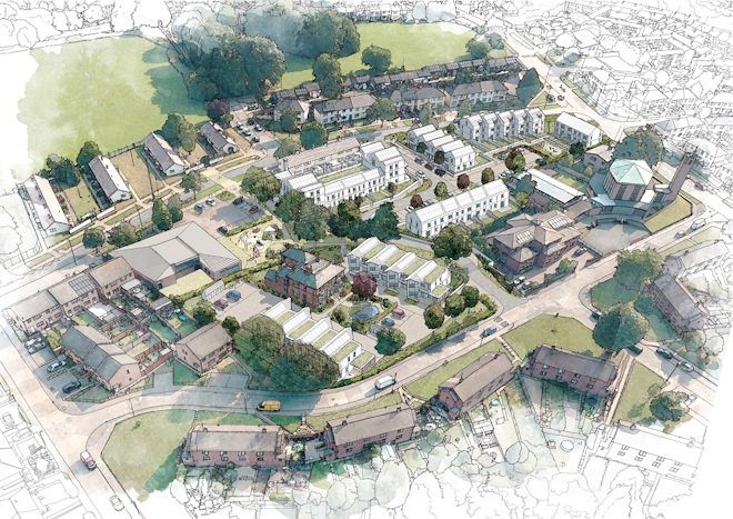Leicester Time: REGENERATION OF LEICESTER'S STOCKING FARM ESTATE MOVES A STEP CLOSER