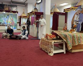 Leicester Time: Hindu spiritual leader Shri Dhirendra Krishna Shatriji visits Leicester