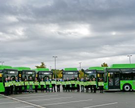 Leicester Time: Free Electric Hop on Bus Trial Launched in Leicester