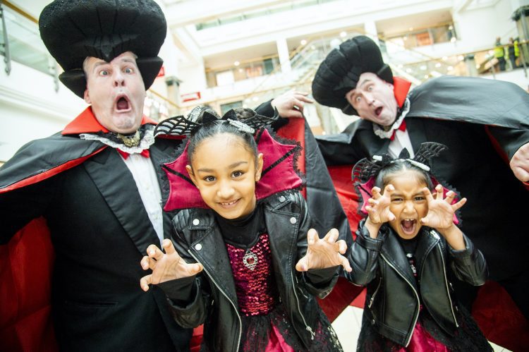 Leicester Time: CHILDREN GET INTO HALLOWEEN SPIRIT AT LEICESTER SHOPPING CENTRE