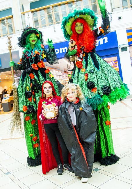 Leicester Time: CHILDREN GET INTO HALLOWEEN SPIRIT AT LEICESTER SHOPPING CENTRE