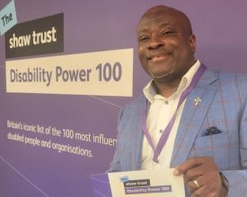 LEICESTER BUSINESSMAN NAMED AS ONE OF MOST INFLUENTIAL DISABLED PEOPLE IN UK
