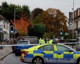 MAN REMAINS IN CRITICAL CONDITION AFTER BEING HIT BY JAGUAR CAR IN LEICESTER