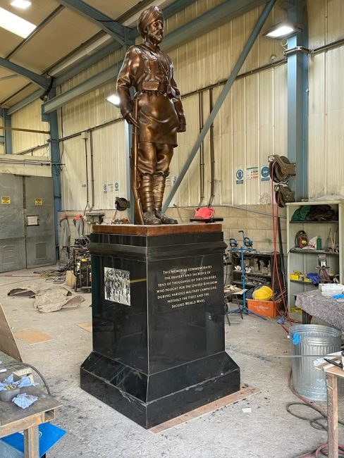 Leicester Time: SIKH TROOPS WAR MEMORIAL TO BE UNVEILED IN LEICESTER PARK