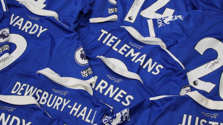 Leicester Time: SIGNED LEICESTER CITY SHIRTS UP FOR AUCTION TO RAISE FUNDS FOR POPPY APPEAL