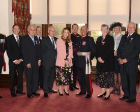 Five presented with honours by Leicestershire’s Lord-Lieutenant