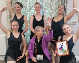 Quorn Care Home Hosts a Magical Surprise for 84-year-old Former Ballerina 