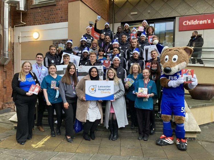 Leicester Time: Leicester City Players Bring Christmas Magic to the Children at Leicester’s Hospitals