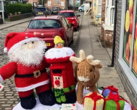 Syston Knitter “Still Pinching Herself” After Festive Piece is Shown on ITV Soap