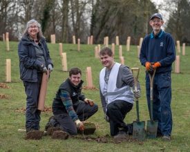 Hundreds of Trees Planted at Leicester’s Knighton Park