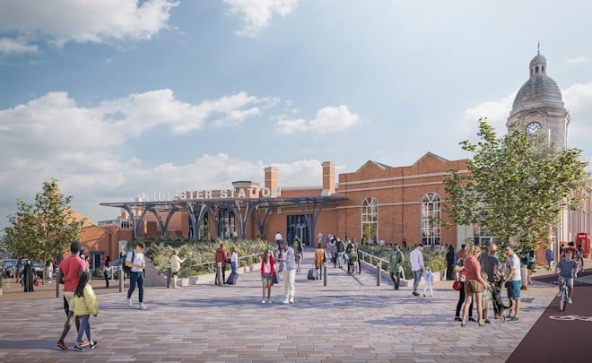 Leicester Time: New Images Show How Leicester Railway Station Will Look Following "Radical Overhaul"