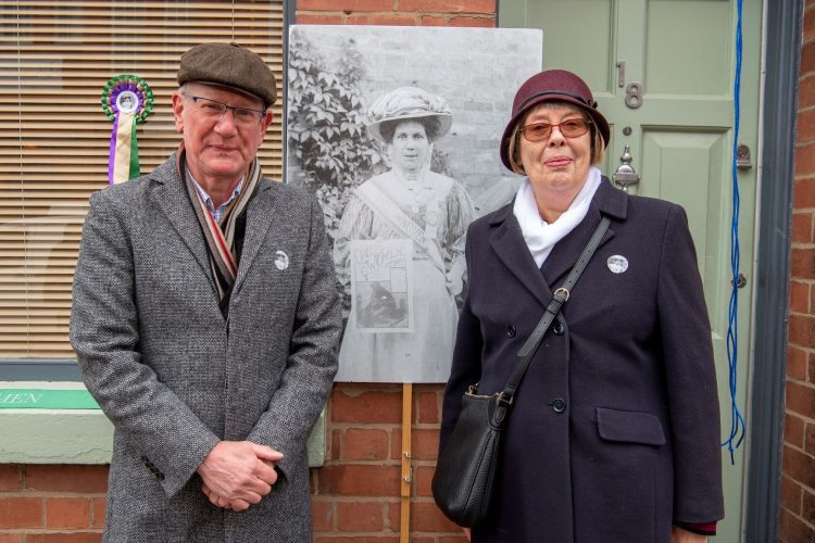 Leicester Time: Blue Plaque Honours Leicester Suffragette on International Women's Day