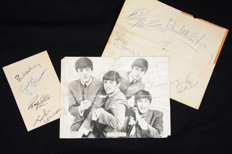 Leicester Time: 'Fierce Bidding' War at Leicestershire Auction Shows 'Beatlemania' is still Going Strong