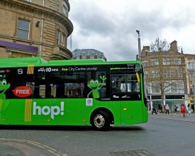 Free Electric Hop on Bus Trial Launched in Leicester