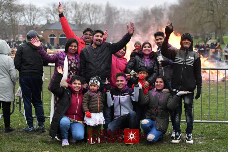 Leicester Time: Holi Celebration in Leicester 2023