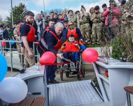 Local Navy Cadets Launch New Wheelchair Accessible Powerboat in Leicestershire