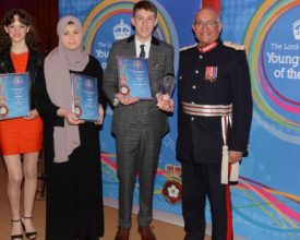 Teenager Overcomes Grief and Bullying to be Named Lord Lieutenant’s Young Person of the Year