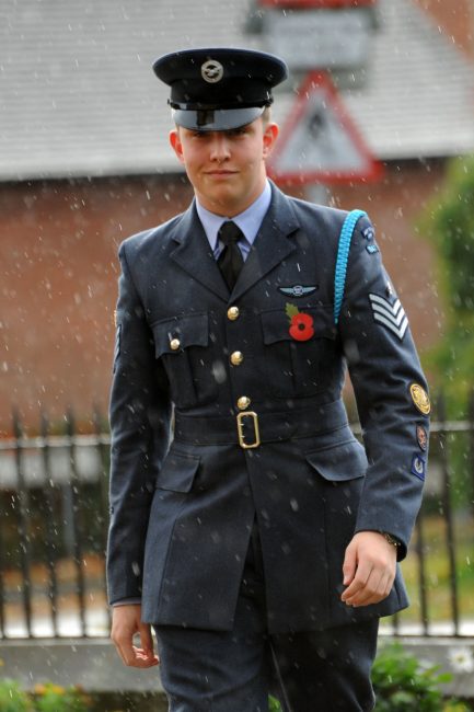 Leicester Time: Birstall Air Cadet Becomes the First for Prestigious 'Dacre Sword' Nomination