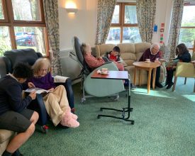 Leicester Time: Rothley Families 'Adopt a Grandparent' at Local Care Home 