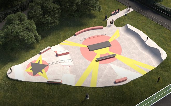 Leicester Time: Designs for new Leicester skatepark Unveiled