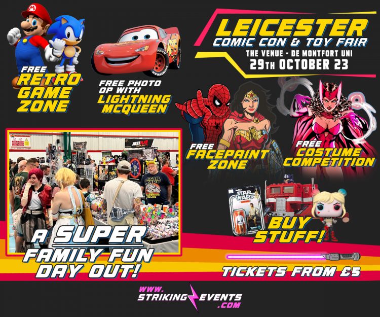 Leicester Time: One Day Comic-Con Comes to Leicester this Weekend