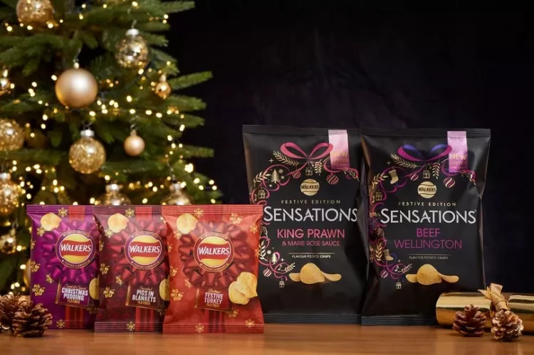 Leicester Time: Walkers Launch Five New Christmas Crisp Flavours in Time for Christmas