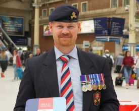 Former Leicestershire Soldier to March at London Cenotaph Parade on Remembrance Sunday